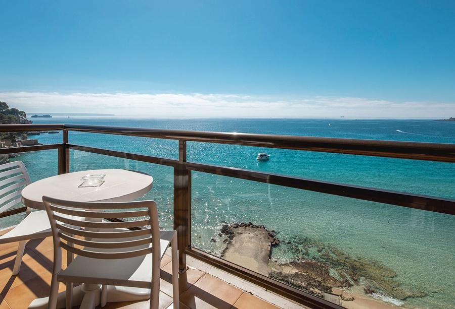 Hotel Be Live Adults Only Marivent Palma de Mallorca Exterior foto Balcony view of the sea